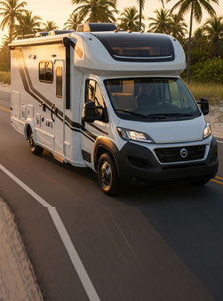 A compact Class B camper van, representing Class B Camper Van insurance.