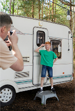 A person receiving medical attention, symbolizing Personal Injury Protection for RVs.