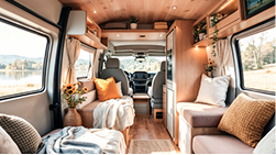 Various types of RVs, representing RV type as a cost factor.